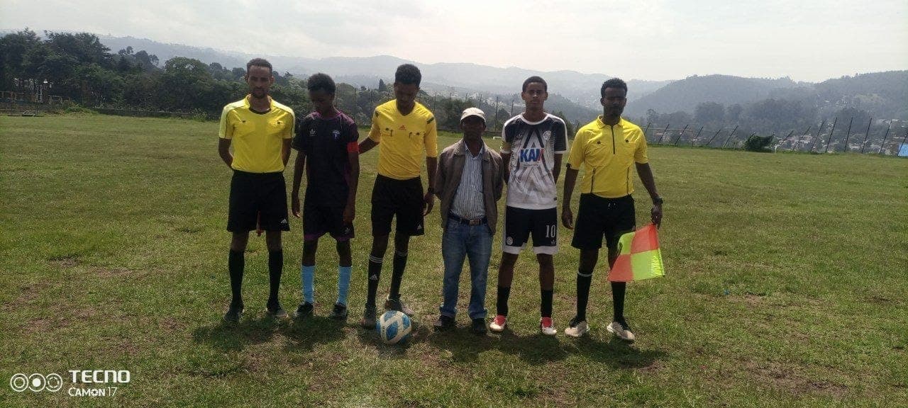 Match and training photograph of Zecheriah