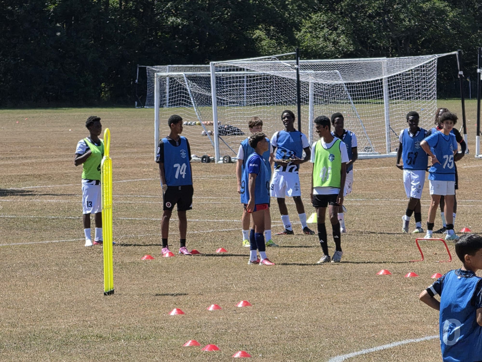 Match and training photograph of Zecheriah